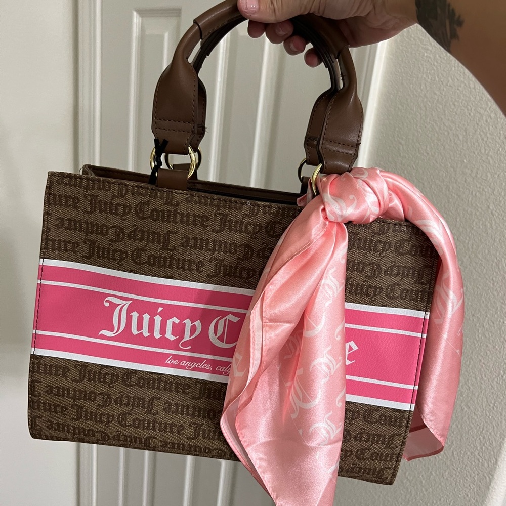 Brand New Juicy Couture Brown Purse